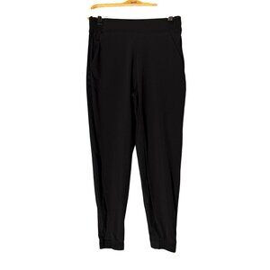Athleta Brooklyn Black Elastic Waist Jogger Pants Size 8